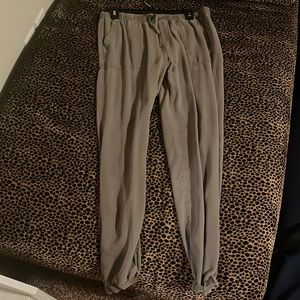 size medium denim like joggers